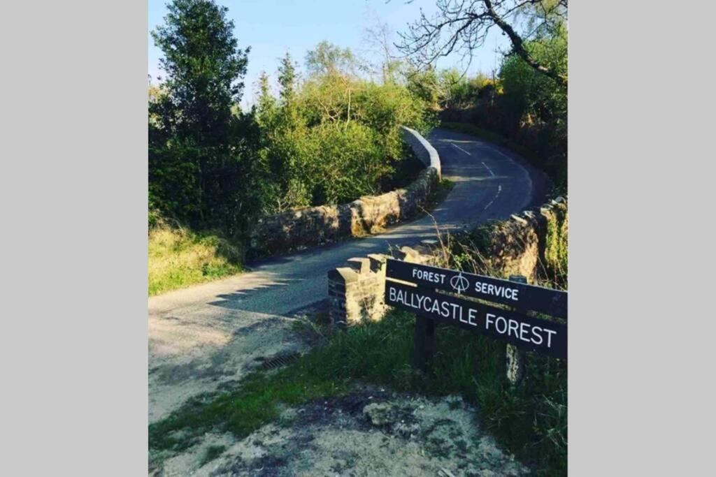 The Forest Chalet - Stunning Studio Apartment Ballycastle Esterno foto